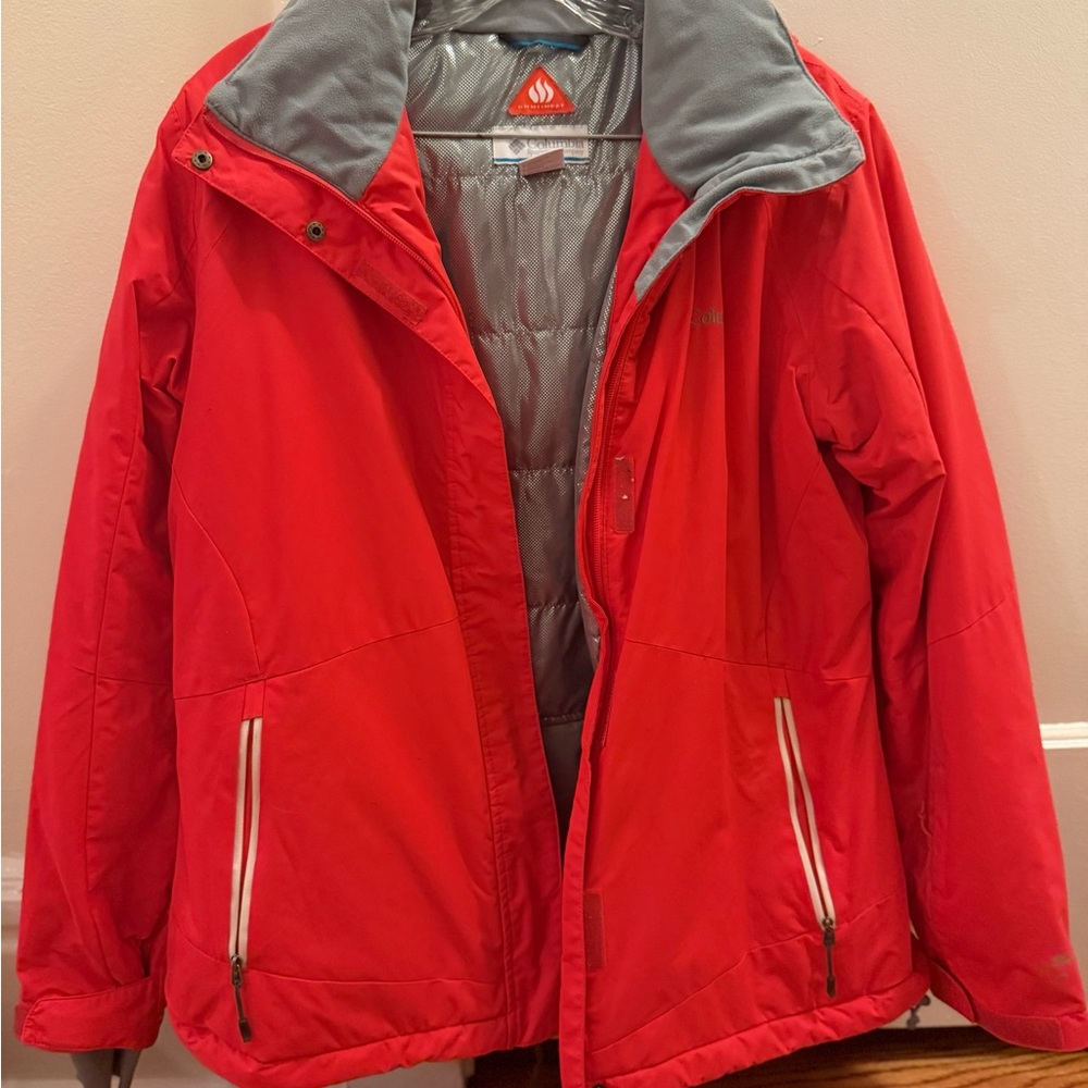 Columbia Omni-heat ski jacket (pink)